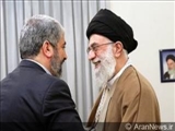 Встреча главы политического представительства ХАМАС с великим лидером Исламской революции