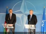 В Брюсселе состоялась совместная пресс-конференция Ильхама Алиева и Генсека НАТО Яапа де Хоопа Сх...