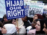 Акция поддержки хиджаба в Турции    
