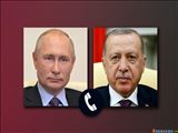 Эрдоган выразил поддержку Путину в борьбе с мятежом