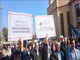 Большой митинг жителей Тебриза в поддержку Газы - видео