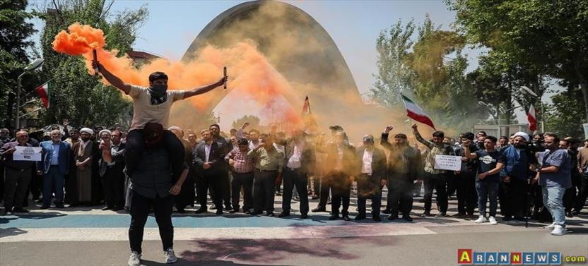 Поддержка университетским сообществом Ирана антисионистского восстания американских и европейских студентов
