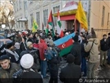 У посольства Израиля в Москве прошла демонстрация протеста